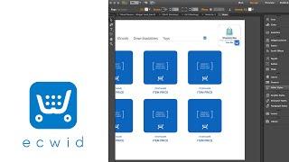 Ecwid Ecommerce & Shopping Cart in Adobe Muse - FREE Widget by MuseThemes.com