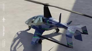 TENSOR 600X Gyroplane: XSTOL characteristics at lowest operating costs