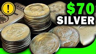 Analyst Predicts $70 Silver JUST After Selling It ALL!