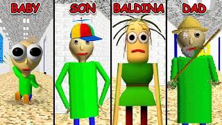 Everyone in Baldi's Family!