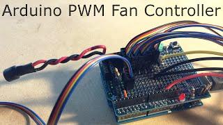 DIY Arduino PWM PC Fan Controller (Part 2) [Serial Control for Tuning] #0001