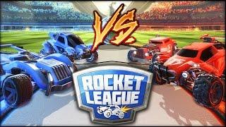 НАКАЛЯЮЩАЯ БИТВА ЮТУБЕРОВ В ROCKET LEAGUE! (ПОЛНЫЙ ЭПИК)