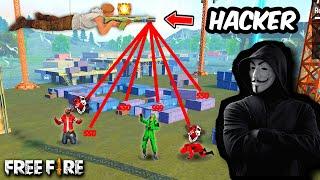 ASI ENFRENTE AL HACKER MAS PODEROSO DE FREE FIRE Kreck vs HACKER!!