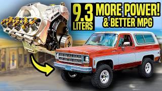 572ci Big Block Gets MORE Power & Better MPG! #sustainability