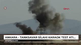 ANKARA - Tanksavar silahı KARAOK, test atışlarını başarıyla gerçekleştirdi