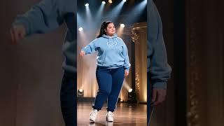From Obese to Dazzling: The American Girl's Stunning Transformation #fashion  #dance