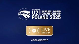 Algeria vs Canada | Preliminary Round | 2025 IHF Men's Junior (U21) World Championship