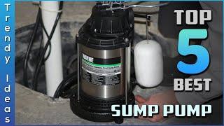 Top 5 Top 5 Best Sump Pumps Review in 2024