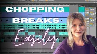 Chopping drum breaks using Take Lanes (Comping) in Ableton Live 11