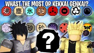The BEST Kekkai Genkai In Shinobi Life 2 Roblox !