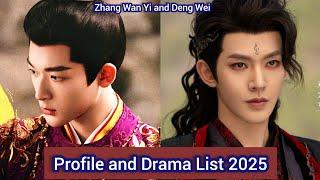 Zhang Wan Yi (Si Jin) and Deng Wei (Love of the Divine Tree) | Profile and Drama List 2025 |