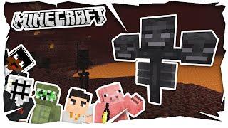 Minecraft Survival - WITHER FIGHT! (ft. DeveshDFG, Luke, SuperAsian, Yoinkers) [PART 5]