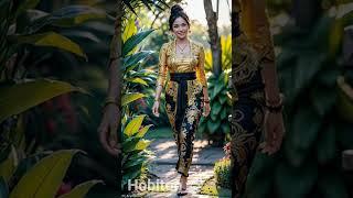 Ai Kebaya Gold Black #ai #aigirl #ailady #ailookbook #aifashion #aigenerated #kebayamodern #fashion