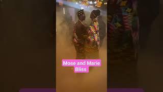 Traditional wedding of Moses Bliss and Marie #ghana #mmbliss24