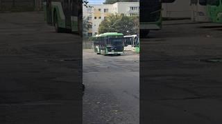 Autobuz zte granton #7226 pe acces/retragere în autobaza Floreasca