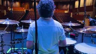 Nick D’Virgilio - a little pre soundcheck drum jam - Mr Big “The Big Finish” tour