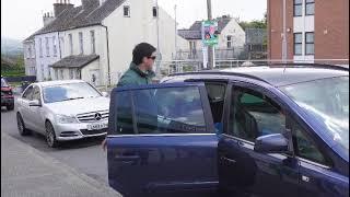 EXPOSED! NIALL MCCONNELL SEEN GIVING FREE FOOD 2 LITHUANIAN GRAN MEN IN BLACK DISGUISE FOOLED NOBODY