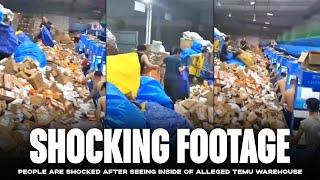 SHOCKING FOOTAGE from Temu warehouse in China!