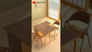Folding desk design#Furniture Design
