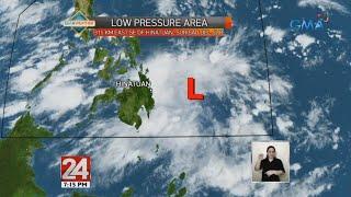 24 Oras: Dalawang Low Pressure Area ang nasa loob ng Philippine Area of Responsibility ngayon