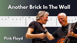 Pink Floyd - Another Brick In The Wall - Stunning Guitar Tab