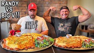 The Deck Geelong's 3kg Aussie Chicken Parmi Challenge vs Australian Competitive Eating Bodybuilder!!