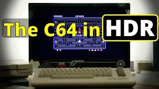 COMMODORE C64C IN 4K HDR (ULTRA HD)