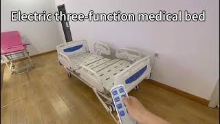 Electric 3-function medical bed