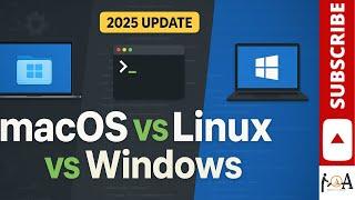 macOS vs Linux vs Windows | Full OS Comparison for Developers, Creators & Power Users