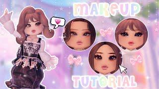 How to get Pretty Makeup in Royale High | Face Makeup Tutorial Roblox | LauraRBLX