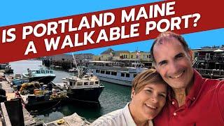 Portland Maine Walking Shore Excursions: Choose a tour or walk it yourself!