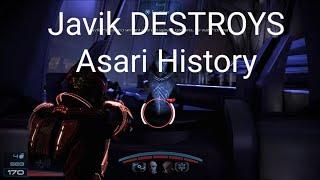 Are Protheans Asari Gods? - Javik Unique Dialogue in Priority: Thessia | Mass Effect 3