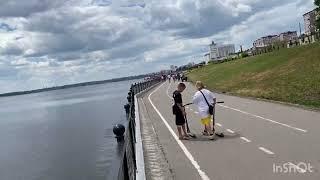 Прогулка по Набережной Саратов/СГЮА/Walk along the Saratov embankment /27.06.24 13:00