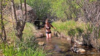 My First Cold Plunge Didn't Go As Expected In A Mountain Creek