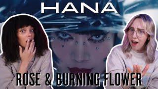 FIRST TIME REACTING TO HANA | 'ROSE' and 'Burning Flower' MVs