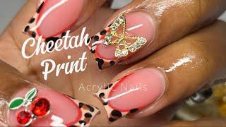 Cheetah Print Nails Made Easy!  Step-by-Step Nail Art Tutorial