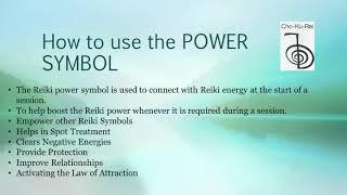 For Reiki Practitioners Level 1 - Cho Ku Rei Symbol