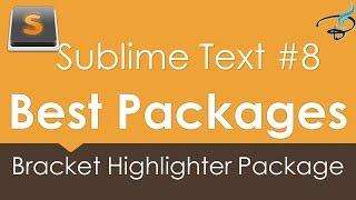 Sublime Text 3 - Best Packages #8 | Bracket Highlighter Package