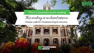 Toowoomba Regional Council Meeting
