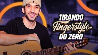 COMO APRENDI UM FINGERSTYLE DO ZERO | Vlog do Leo