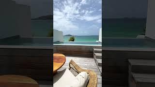 WALKTHROUGH | Cheval Blanc St Barth Beach Suite #travel #luxurytraveler #travelblogger #hotelreview