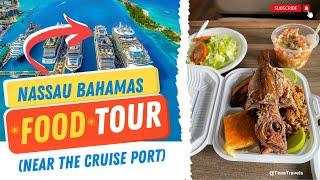 Nassau Bahamas FOOD TOUR: Conch, Fish Fry, Guava Duff