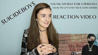 $UICIDEBOY$ - I HUNG MYSELF FOR A PERSONA///NOW I'M UP TO MY NECK WITH OFFERS (REACTION VIDEO)