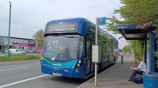 **Brand new Hydroliner** Ride on Metrobus 6056 | Route 10 Gatwick North Terminal - Gatwick Rd North