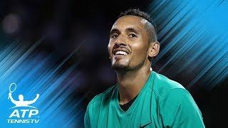 ATP tennis players describe Nick Kyrgios in one word!