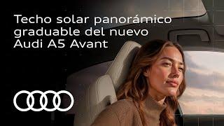 Techo solar panorámico graduable del nuevo Audi A5 Avant