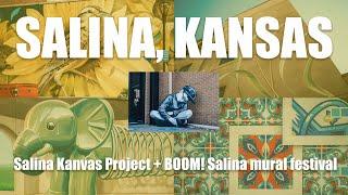 Salina, Kansas, mural tour - Boom! Salina / Kanvas project