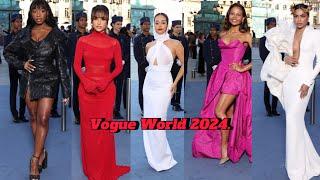 Who wore what on the red carpet of Vogue World 2024?