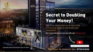 Commercial Shop And Office Space Delhi | Real Estate Investing | Sawasdee Gems | Jagdamba Property
