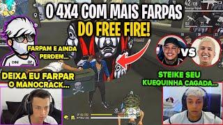 STEIKE FF E MANOMAX TROCARAM FARPAS PESADAS - DINI AMASSOU - DANTES VS ELTIN NO 4X4 MAIS INSANO!